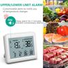 Digital Refrigerator Thermometer Wireless Freezer Thermometer Fridge Temperature Monitor with 2 Sensor