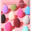 10 pcs/set Mini Beauty Egg Makeup Sponge Cosmetic Puff Dry Wet Makeup Sponge Puff Cushion Foundation Powder Make Up Accessories