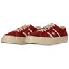 Converse Star&Bars SUEDE Comfortable and Versatile Slip-resistant and Wear-resistant Low-top Skate Shoes Unisex Red