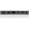 LENOVO Station d'accueil USB Type C pour Notebook - 3 x Ports USB - 1 x USB 2.0 - Réseau (RJ-45) - HDMI - VGA - Filaire