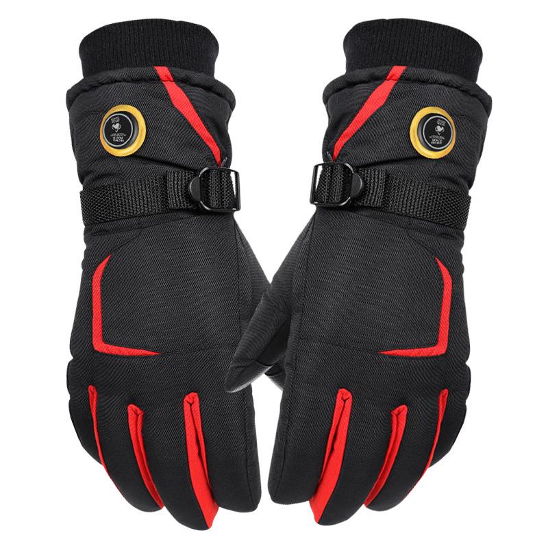 Rechargeable Heated Gloves for Men & Women - Ideal for Winter Cycling, Motorcycle Riding & Food Delivery