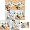 Wooden Busy Board Steering Wheel Toy For Kid Learning And Development