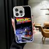 Back To The Future Shockproof Phone Case for iPhone 17 Air 16 16E 15 Pro Max 14 Plus 13 Mini 12 Back Cover Anti Fall Fundas