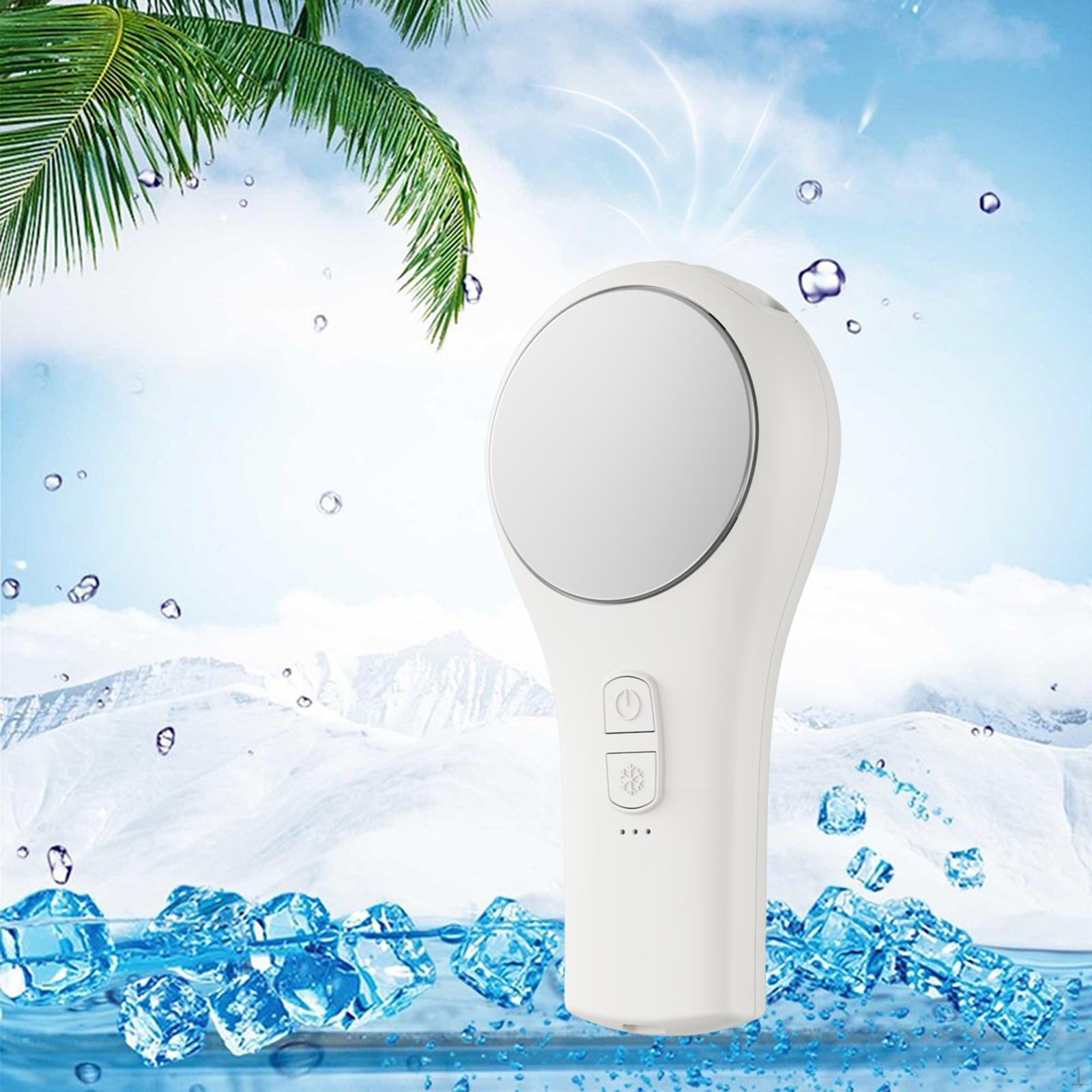 

Компактний портативний вентилятор - легкий портативний охолоджуючий пристрій для подорожей і активного відпочинку білий