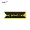 Reflective Keep Distance Truck Warning Sticker