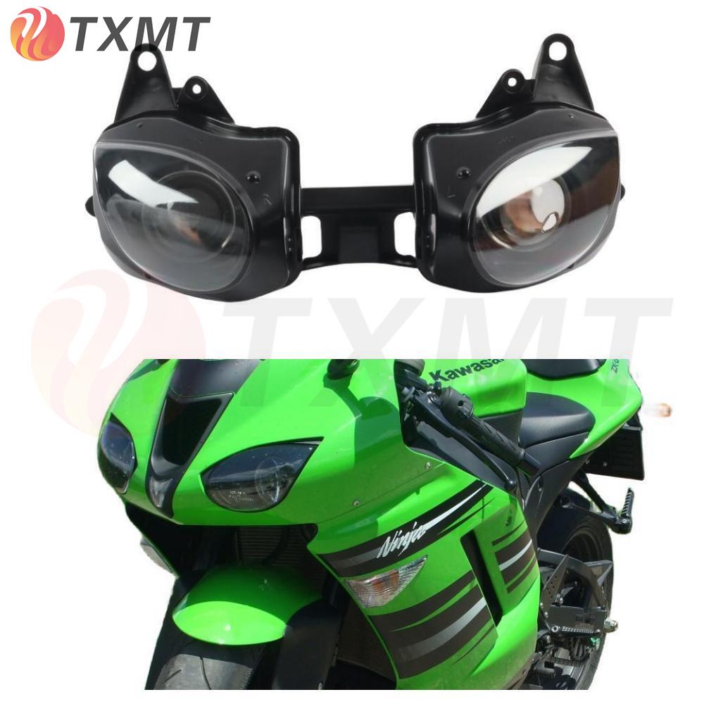Kawasaki ZX-6R 636 (07-08) Motorcycle Headlight Assembly Front Fairing