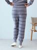 Gelato Pique Hot Smoothie Striped Long Pants PWNP245099OWHTF