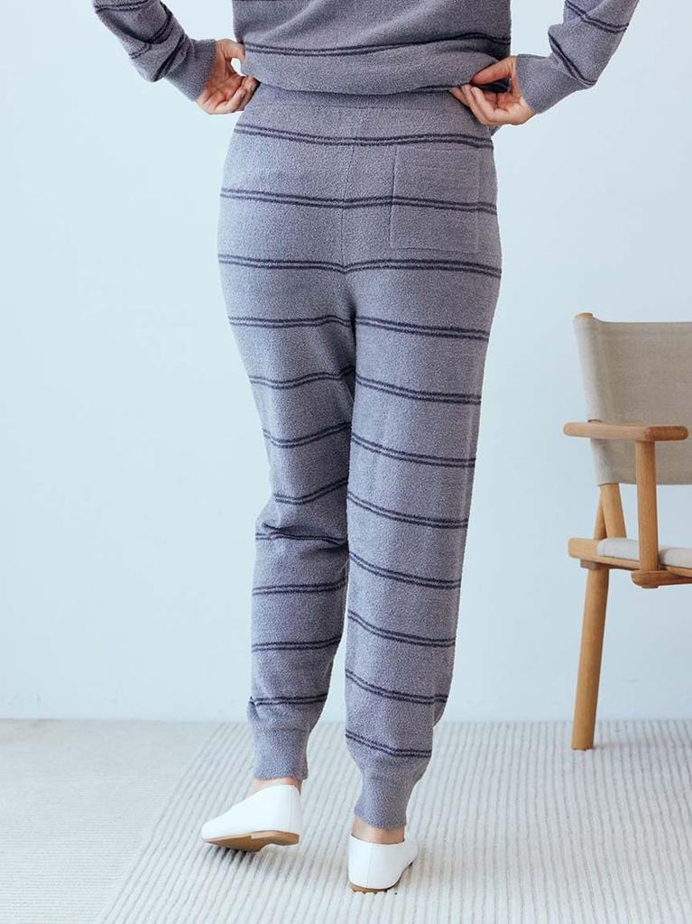 Gelato Pique Hot Smoothie Striped Long Pants PWNP245099OWHTF