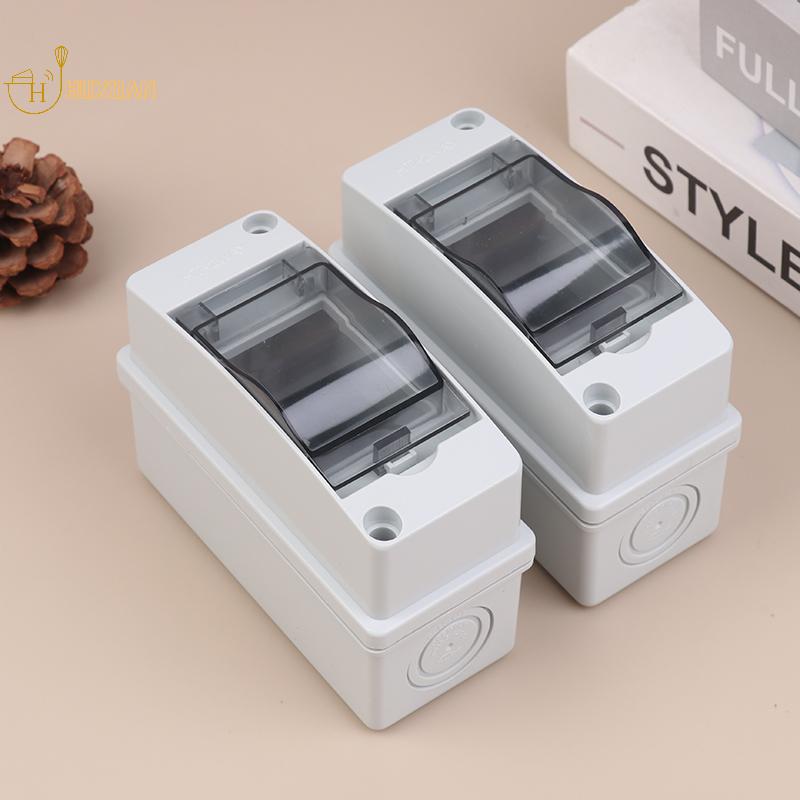 

2/1Pcs Power Distribution Protection Box Circuit Breaker Box Waterproof Distribution Box For Hotel Workshop Power Stations 1pc