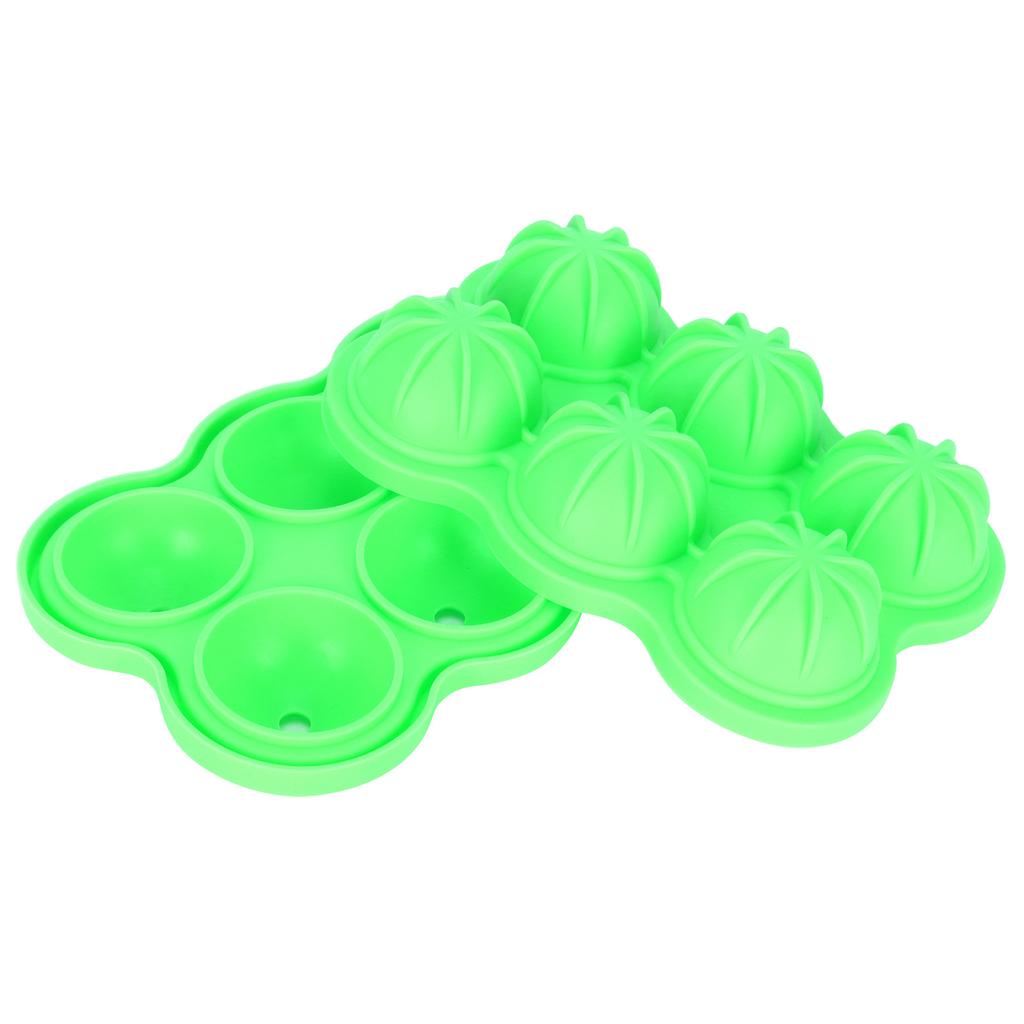 6 Fächer Eiswürfelform Wiederverwendbare Silikon Eiswürfelform Tablett für Heimküche Bar Nutzung