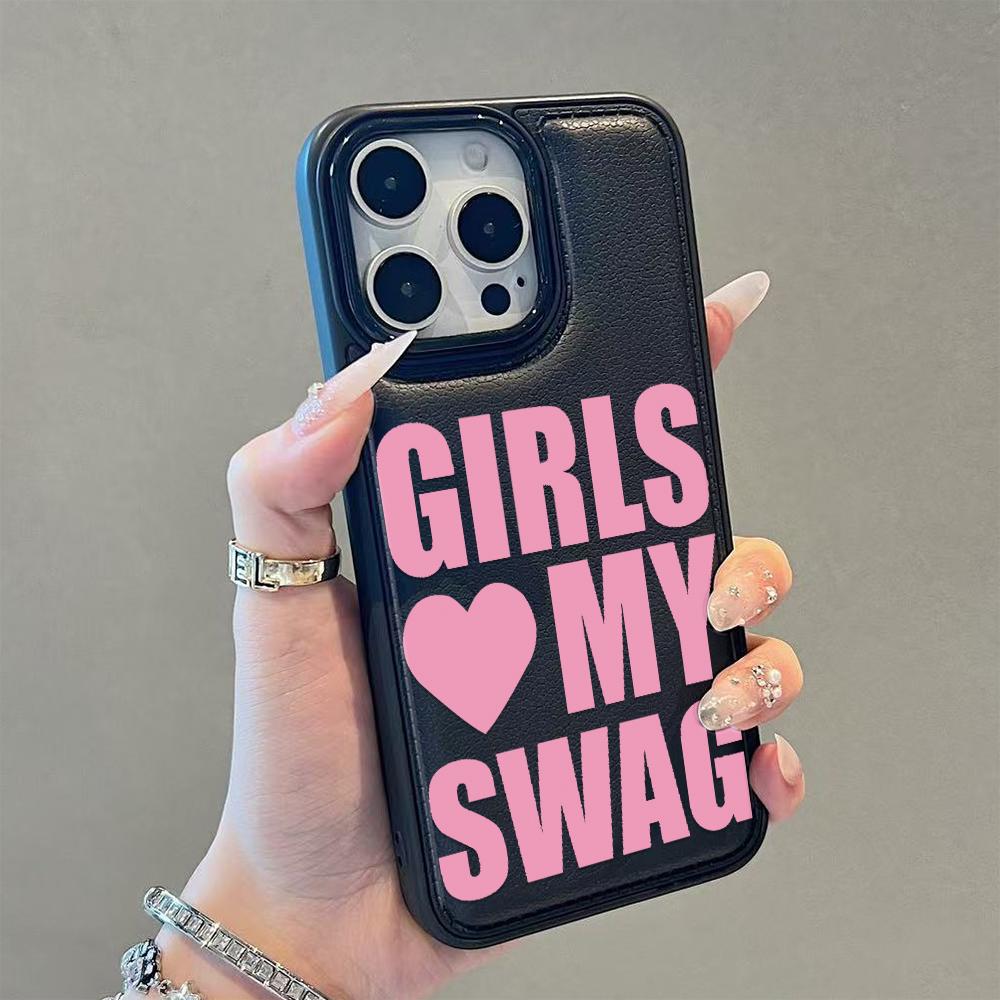 Funda de Teléfono Amor de Pareja en Inglés Para IPhone 17 17Air 16 15 Funda Para IPhone 11 13 12 14 Pro Max 16 15 14 Plus Funda Cubierta Funda