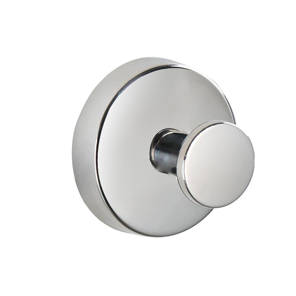 2pcs Stainless Steel Clothes Hooks,Wall Mounted Towel Hook for Bathroom Shower Room,Home Multi-Purpose Sturdy Hanging Coat Hook