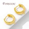 18K Gold Plated Earrings Fixtures Accessories Round Earrings Hooks Clasp Findings,Earwires Fasteners,DIY Earrings Jewelry Making