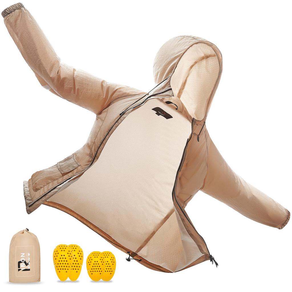 RIDEIRON Motorcycle Jacket, Hoodie, Sunscreen, UPF30+, Motorcycle Jacket, UV Protection, Summer, Sweat Absorbent, Quick