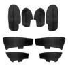 Soft Microfiber Leather Door Panels Cover For Honda Accord 2008 2009 2010 2011 2012 Car Interior Door Armrest Cover Sticker Trim