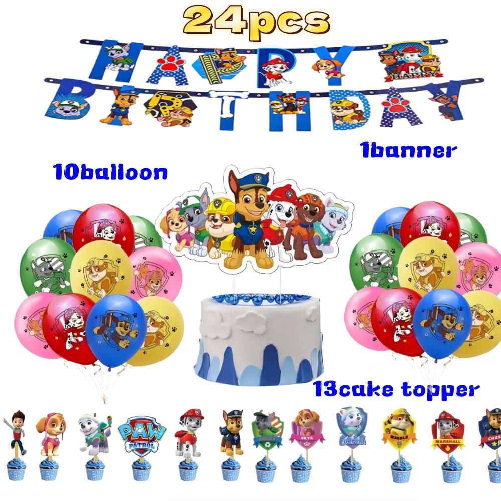 Ed Birthday Party Decorations Balloons Tableware Paper Cups Plates Tablecloth Party Decorating Accessorie For Boy Girl