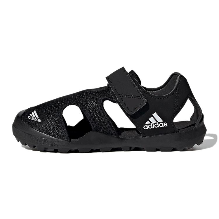 Adidas Captain Toey K Slip Resistant Anti Kick Sandal Black Kids  FX4203 28