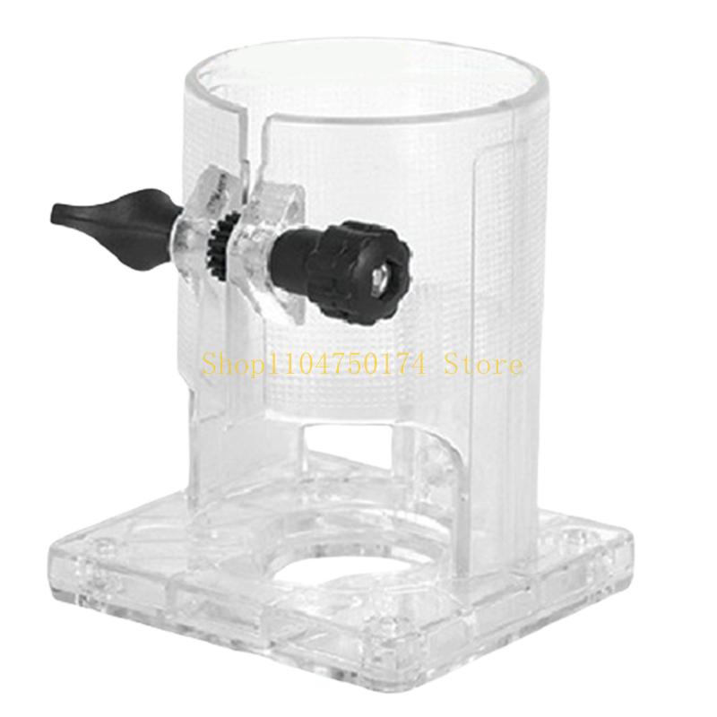 Impact Resistant Trimmers Guard Clear Housing Reduces Debris Noise Clear Cover Wood Routers Base For Improved top sale