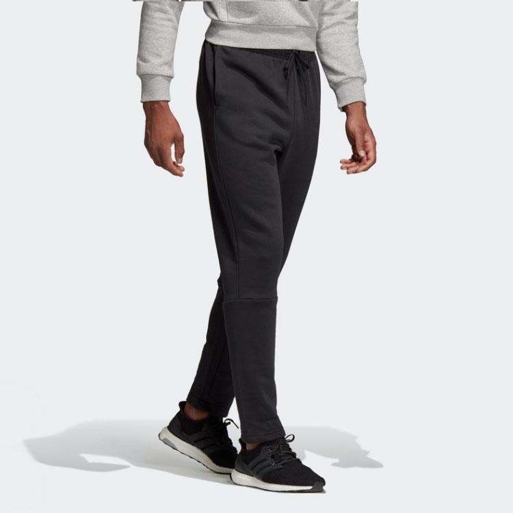 adidas Essentials Fleece Pants Men Bottoms Black DT9952