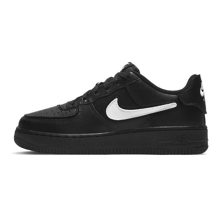 

Детские кроссовки Nike Air Force 1/1 GS черные белые DB2812-001 35.5