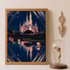 Diamond Painting 5D DIY Castle Diamond Painting Art Diamond Painting Kit Adult/Beginner Gift Idea Creative Home Decor