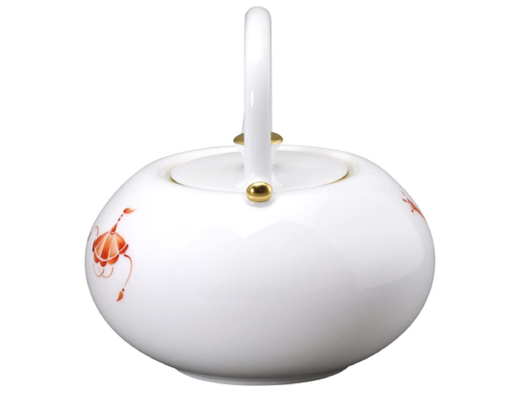 Okura Touen [Hand-painted] Treasure-filled Chirori (Chilori Teapot) Approx. 400cc, Made In Japan, 62B/C302