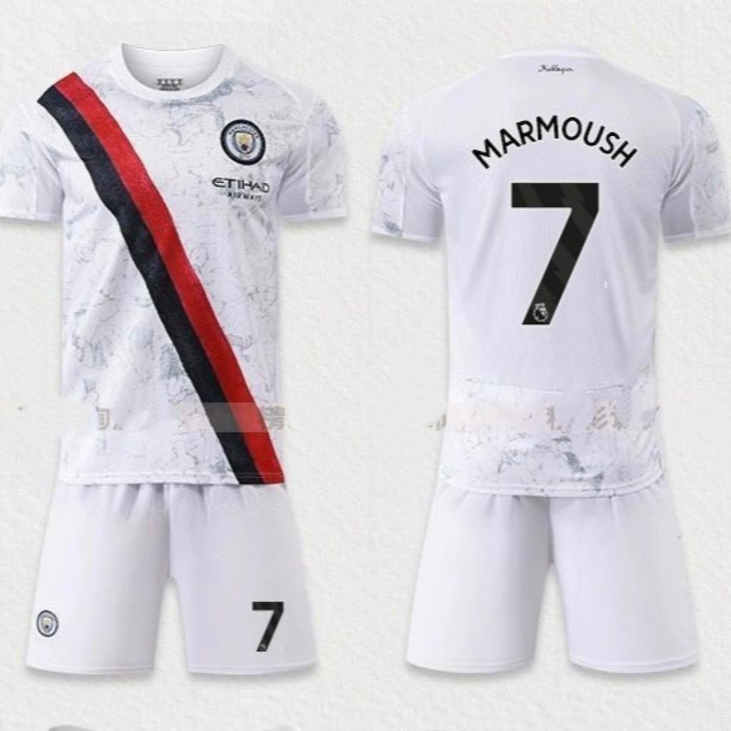 Man City 25/26 Home Shirt #9 Haaland | Hemelsblauwe Band Kit | Kevin De Bruyne Optie