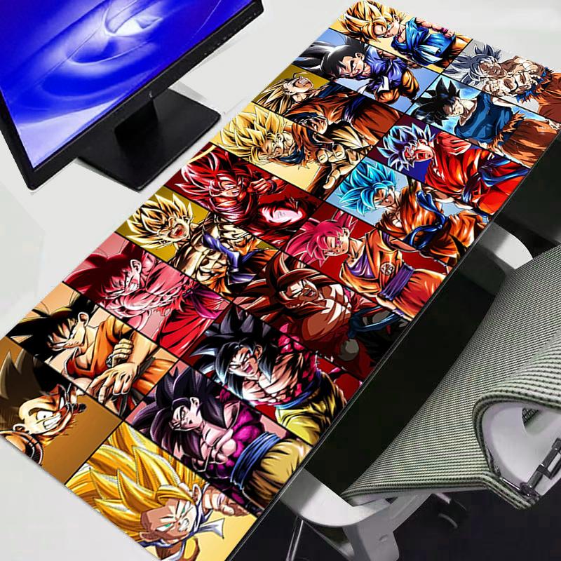 Mouse Pad Dragon Ball Z DBZ Anime Gaming Accessories Mousepad Gamer PC Completo Computer Keyboard Desk Mat Varmilo Table