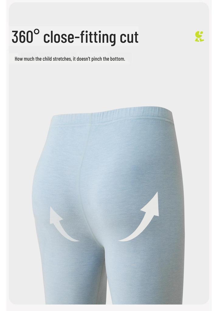 Youth Cotton Wool Base Layer Set - Warm Innerwear for Kids