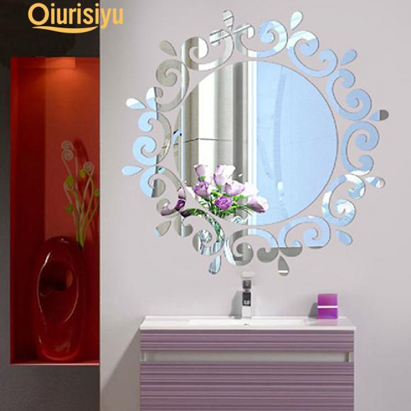 Modern 3d Mirror Effect Wall Stickers At Affordable S Free Real Reviews With Photos Joom Modern 3d Mirror Effect Wall Stickers, How To Apply Mirror Wall Stickers
