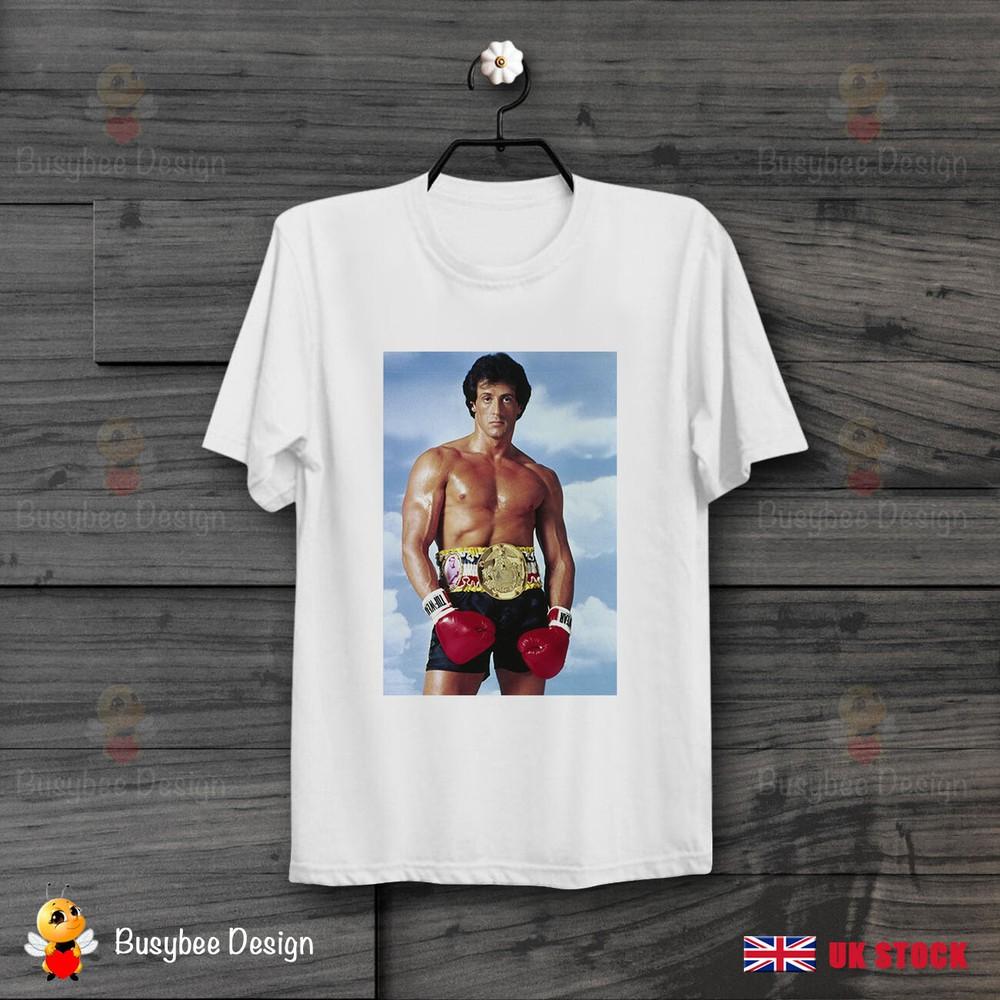 

РОККИ БАЛЬБОА СИЛЬВЕСТР СТАЛЛОНЕ КРУТАЯ УНИСЕКС Футболка B266 S