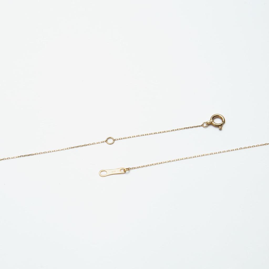 Estelle Official Women's Necklace, 10K Yellow Gold with White Topaz, 0351-1417-0041-0000