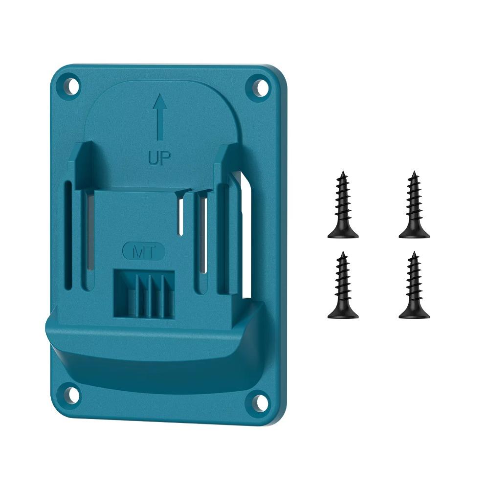 Uchwyt ścienny na baterie Uchwyt ścienny Podstawa baterii Odporny na zużycie Uchwyt na narzędzia elektryczne dla Makita 18V
