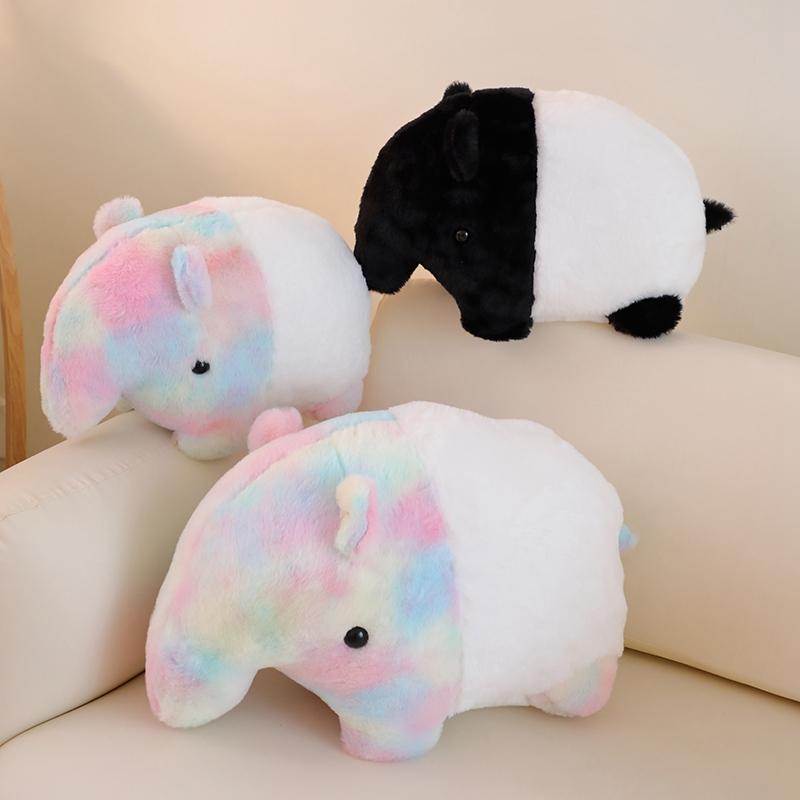 35/40cm Stuffed Animal Dream Rainbow Elephant Plush Soft Baby Accompany Doll Pillow Toys Kids Birthday Gifts Room Decor