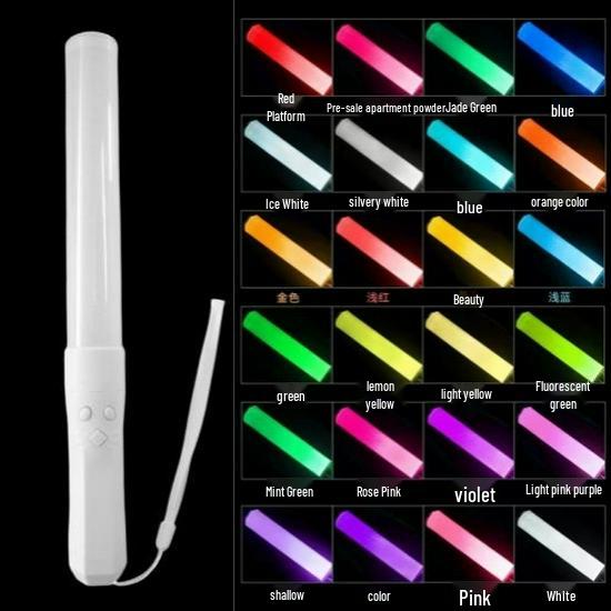 Color-Changing SNH48 Concert Glow Stick for Festivals and Wota Art
