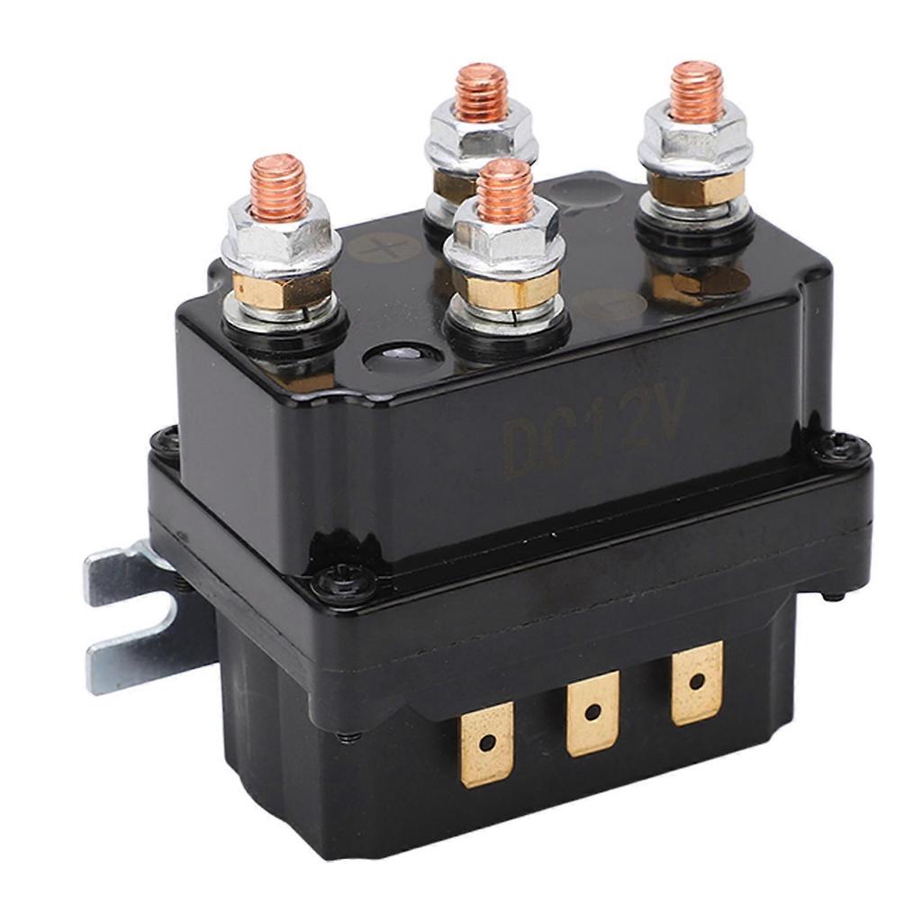 250A Electric Winch Relay Waterproof Integrated ABS Brass for 12V Off Road Vehicle