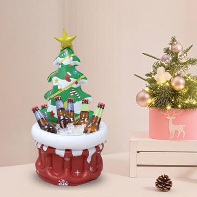 Festival Santa Coolers With Large Capacity For Cold Drink Storage At Celebration Foldable Beverage Chiller