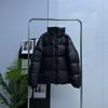 Oversized Puffer Jacket With Hood Down Fill Winter Coat Men Women - Warm Thick Short Parka In Black Navy