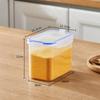 Kitchen Airtight Storage Jar Insect & Moisture Proof Container for Grains Flour Sugar Rice Other Dry Goods Food Storage Canister