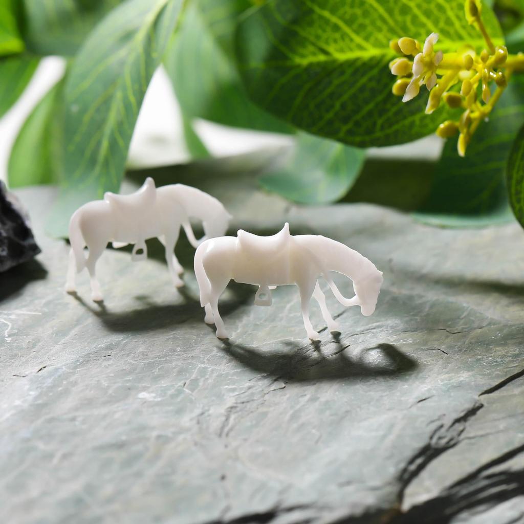 Ancient Chinese Horse & Landscape Miniature Set