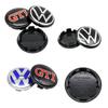 For VW 4pcs VW Wheel Center Hub Caps 56mm 65mm 70mm Wheel Cover For Touran Golf 4 5 6 7 Polo Passat B5 B6 B7 CC 3D Premium Plus Pro Kit