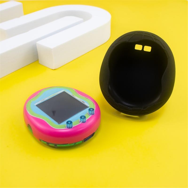 Flexible Silicone Protective Case Shell Cover For Interactive Digital Pet Toy Ensures Full Coverage & Easy Button Access