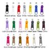 Colorful No. 3 Metal Zipper Pulls for Textile and Clothing