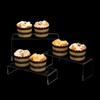 Clear Acrylic Display Risers Showcase for Shoe Risers Retail Stand Cupcake Stand Dessert Stand
