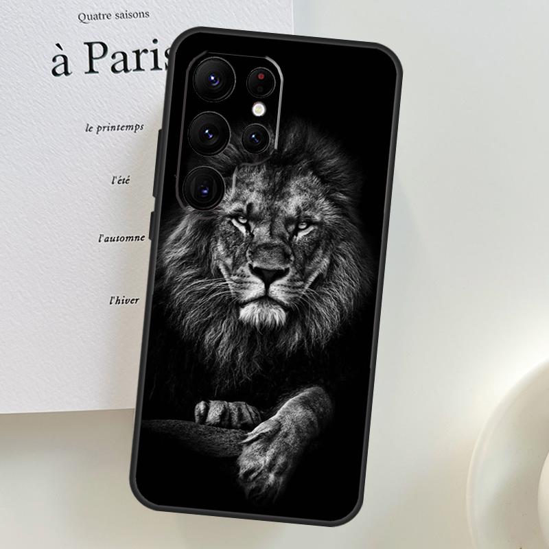 Animal Lion Wolf Tiger Eagle Case For Samsung Galaxy S26 Ultra S25 S23 S22 S21 S24 Ultra S10 S20 Plus S25 FE Phone Cover