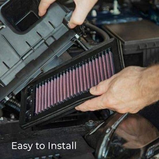 Genuine Replacement Air Filter for Honda Civic K&N 33-5070 Type-R [Used]