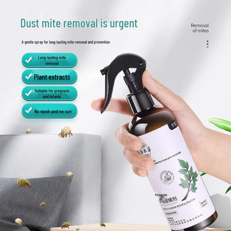 Zhebao Eco-Friendly Anti-Mite Herbal Spray with Green Sichuan Pepper for Bedding