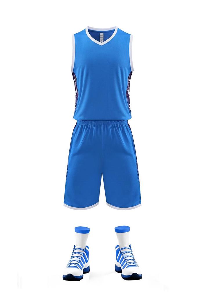 Conjunto de Uniforme de Basquete Masculino para Competição Universitária - Uniforme de Treino Esportivo de Verão