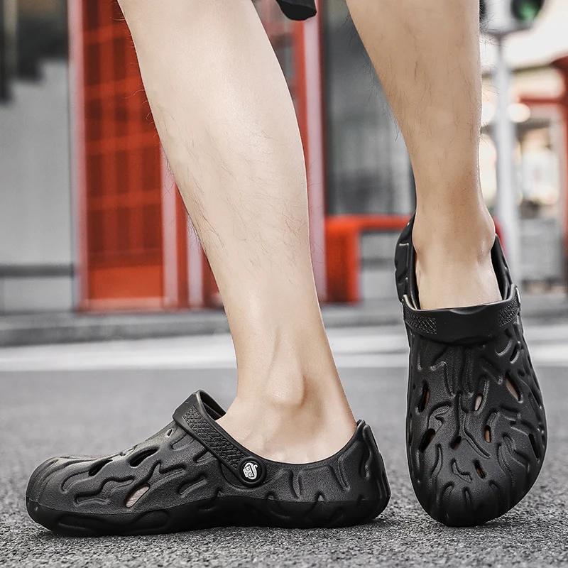 Big Size 48/49 Men Slippers oversize Sandals Summer Men Male Casual Shoes Fashion New Luxury Sandals 46 47 Comfort Home Slippers