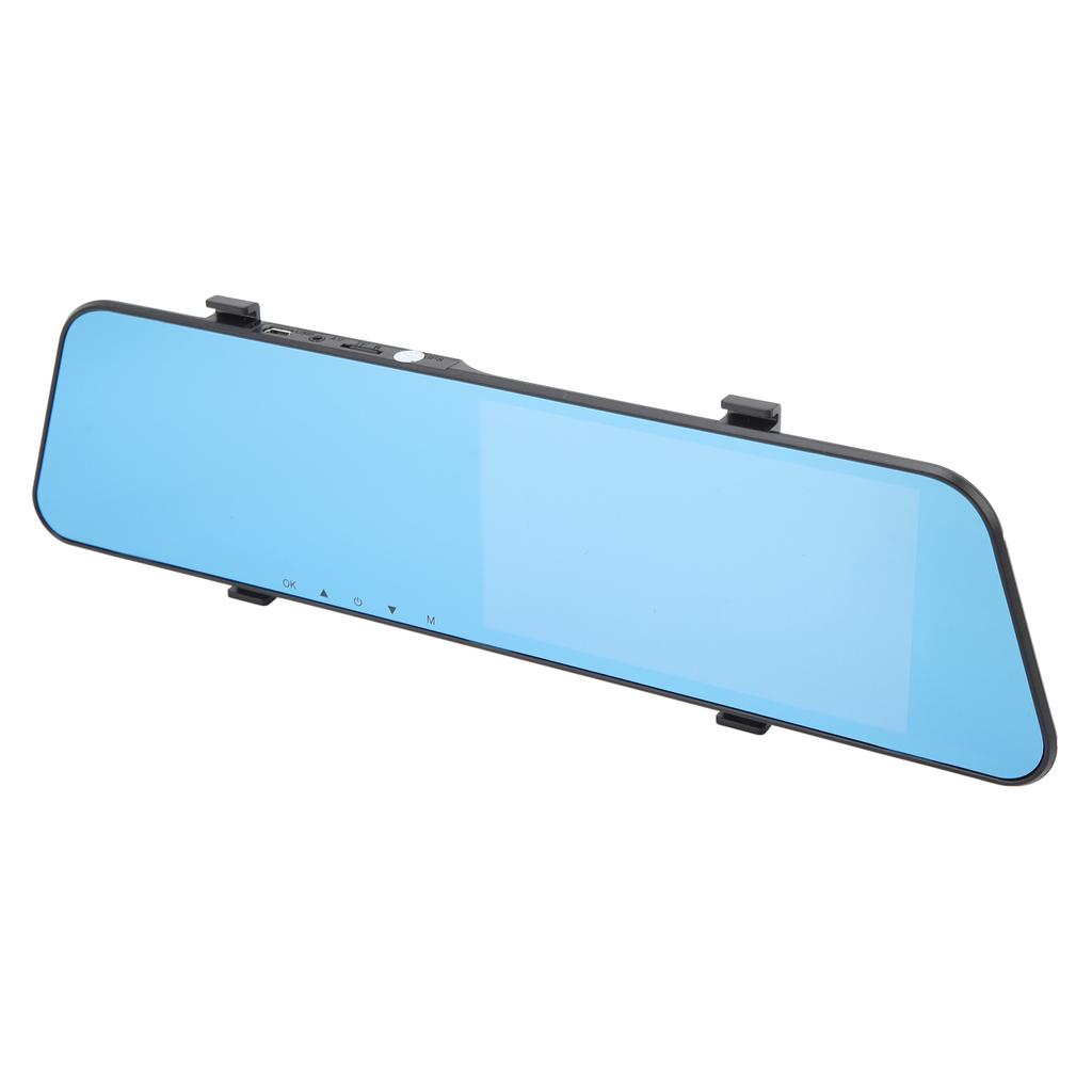 5.5in Car DVR Camera Dash Cam Video Recorder Dual Lens 1080P Full HD Touch Large Screen Motion Detection Rearview